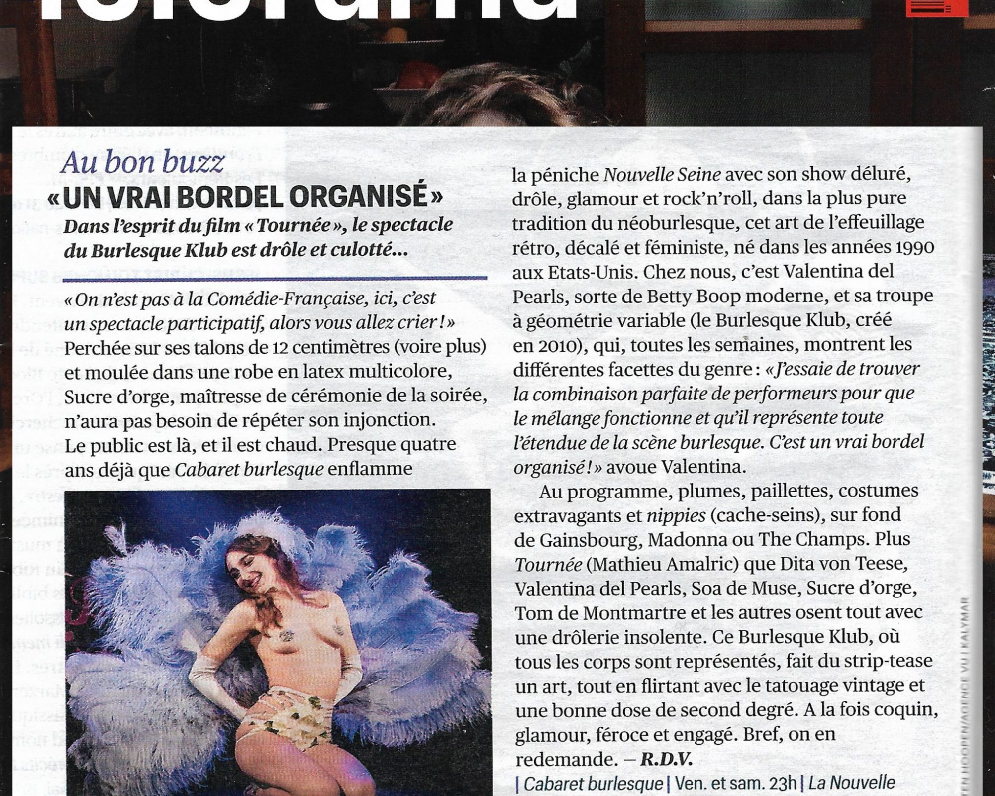 Le Burlesque Klub Cabaret Burlesque
